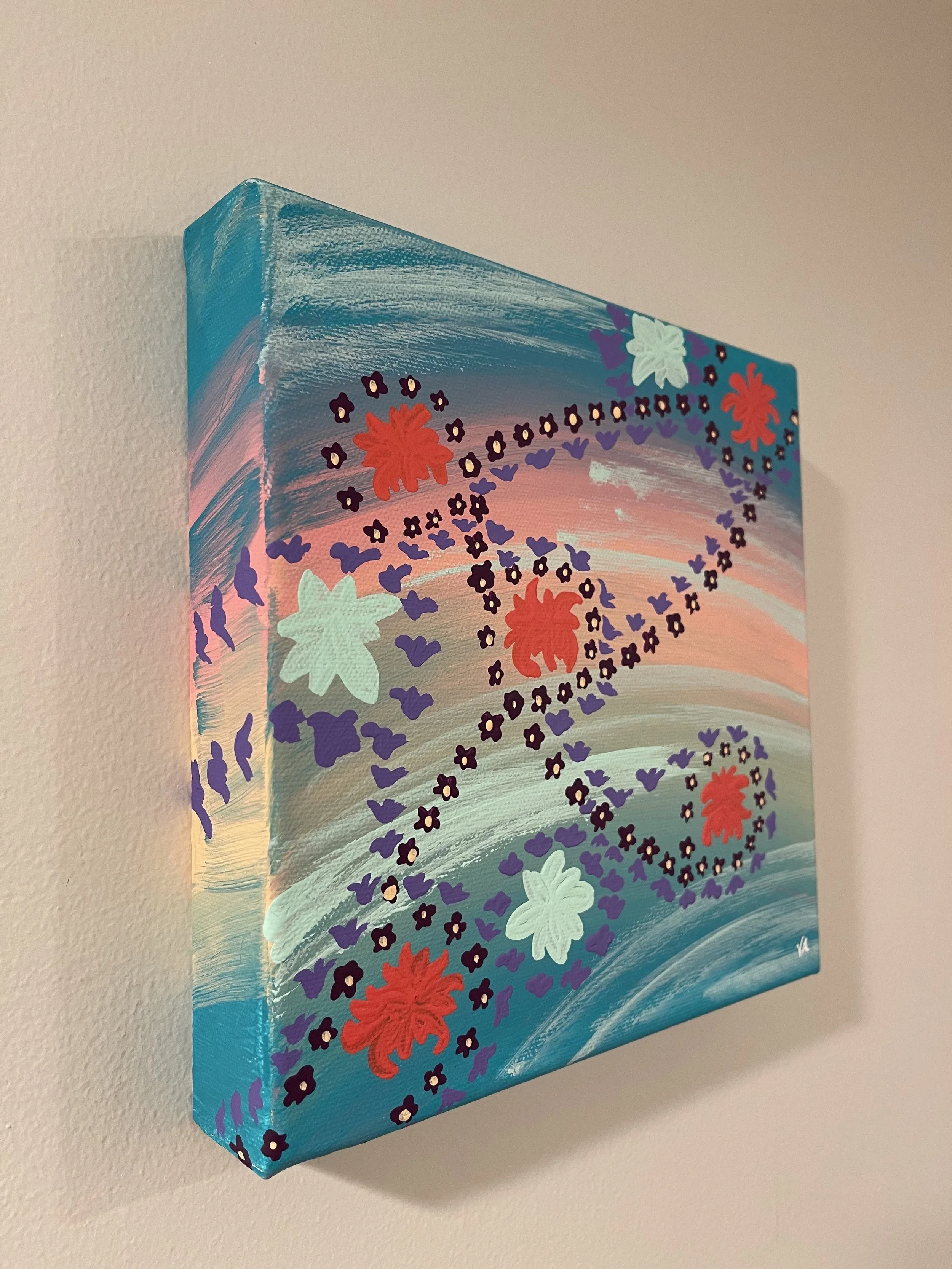 Vibrant Visions: Original Acrylic Paintings and Custom Creations